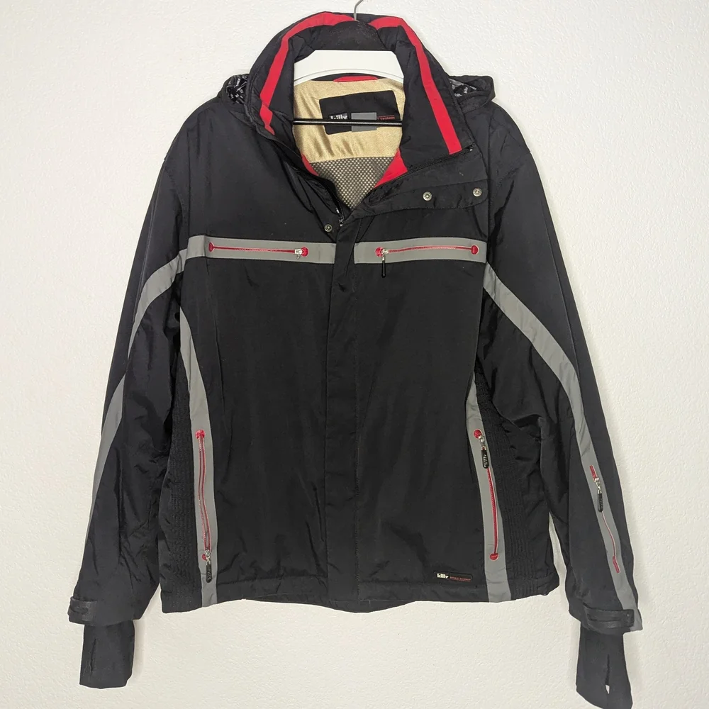 Killy Smart System Ski/Snowboard Jacket Black, Red, Grey Men's 42‎ - Picture 2 of 15
